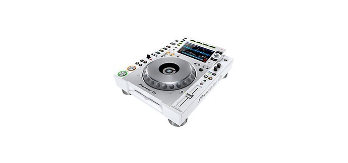 Sonovente: Platine Cd Mp3 à Plat Pioneer Dj CDJ 2000 Nexus 2 White Limited à 1999€ au lieu de 2399€