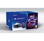 Fnac: Pack Sony PlayStation VR avec Casque VR + Caméra + VR Worlds à 249,99€ au lieu de 299,99€