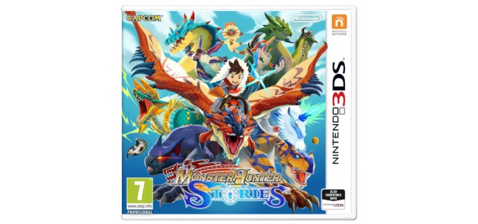 Zavvi: Jeu Nintendo 3DS Monster Hunter Stories à 35,99€ au lieu de 46,39€