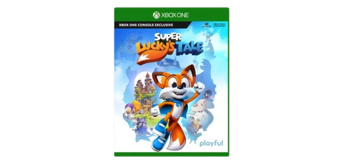 Microsoft: Jeu Xbox One Super Lucky's Tale à 19,99€ au lieu de 29,99€