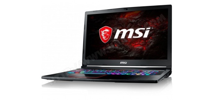 Ubaldi: Ordinateur portable Gamer GE73VR-7RE-262FR Raider - MSI à 1528€ au lieu de 1799€