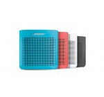 Iacono: Enceintes sans fil Bose Soundlink Color II bleu à 125,10€ au lieu de 139€