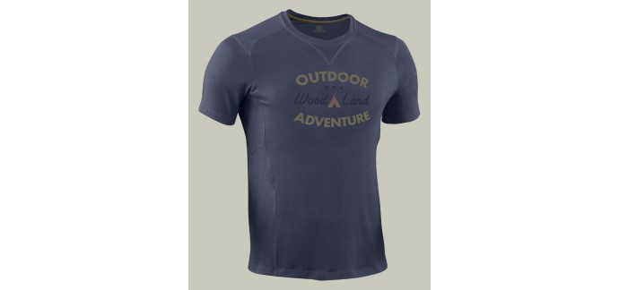 Damart: T-shirt respirant Océalis spécial randonnée homme d'une valeur de 13,40€ au lieu de 29,90€