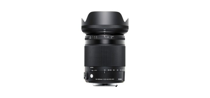 eGlobal Central: Objectif Nikon Sigma Contemporary 18-300mm f/3.5-6.3 DC Macro OS HSM à 388,99€ au lieu de 648.99€