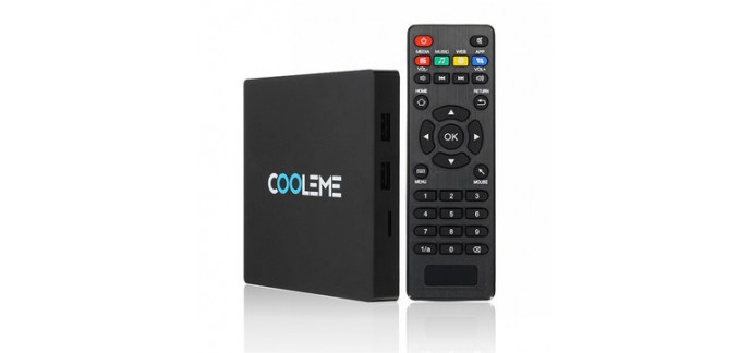 Banggood: TV Box COOLEME CM-MM2 à 37,42€ au lieu de  55,28€