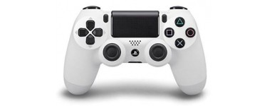 Zavvi: Manette de jeu - SONY Playstation 4 Dualshock 4 Glacier White, à 46,99€ au lieu de 69,59€ 