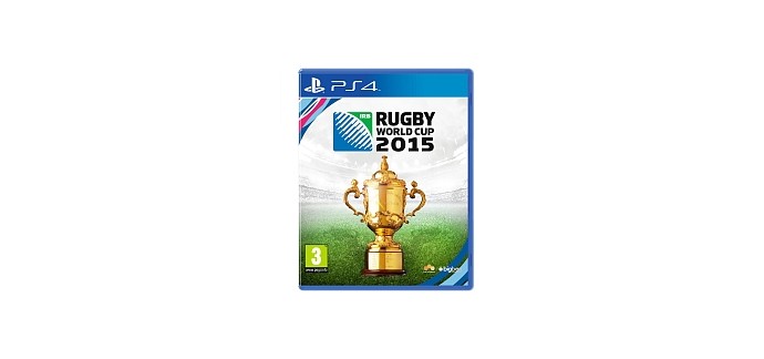 ToysRUs: Jeu PS4 Rugby World Cup 2015 à 19€ au lieu de 37,98€