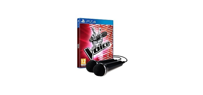 Micromania: Jeu PS4 The Voice La Plus Belle Voix 2019 + 2 Microphones à 14,99€ au lieu de 39,99€