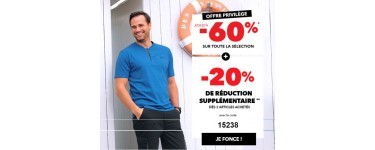 Atlas for Men: Jusqu'à -60% sur une sélection & -20% supp dès 2 articles achetés