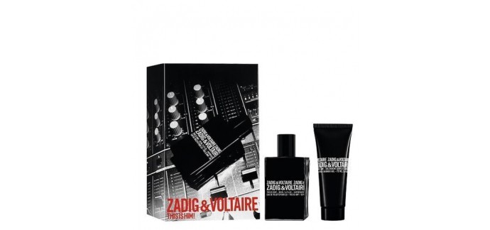 Origines Parfums: Coffret This is Him Eau de Toilette 50ml+Gel Douche 75ml Zadig et Voltaire à 43€ au lieu de 57,40€