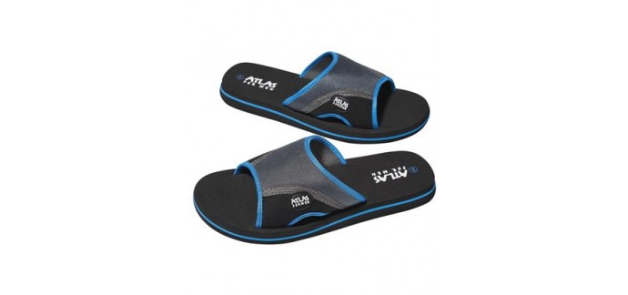 Atlas for Men: Mules de Plage Blue Ocean à 6,95€ au lieu de 16€