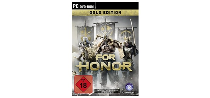 Ubisoft Store: Jeu PC For Honor Gold Edition à 25€ au lieu de 99,99€