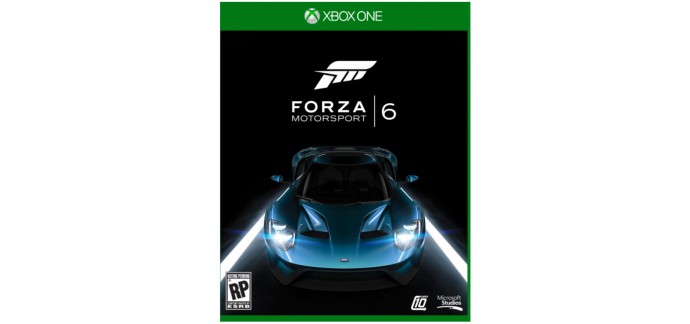 CDKeys: Jeu Xbox One Forza Motorsport 6 à 22,79€ au lieu de 56,99€