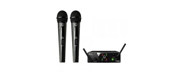 Sonovente: Micro HF Chant Akg WMS 40 Mini 2 Voix à 117,75€ au lieu de 149€