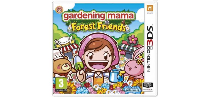 Maxi Toys: Jeu Nintendo 3DS Gardening Mama Forest Friends à 14,98€ au lieu de 24,96€