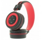 Top Office: Casque Bluetooth Pop - RMUSIC Rouge, à 8,32€ au lieu de 16,66€