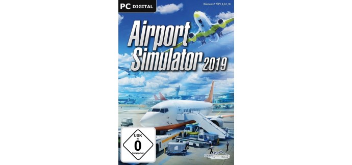 Instant Gaming: [Précommande] Jeu PC - Airport Simulator 2019, à 11,99€ au lieu de 20€