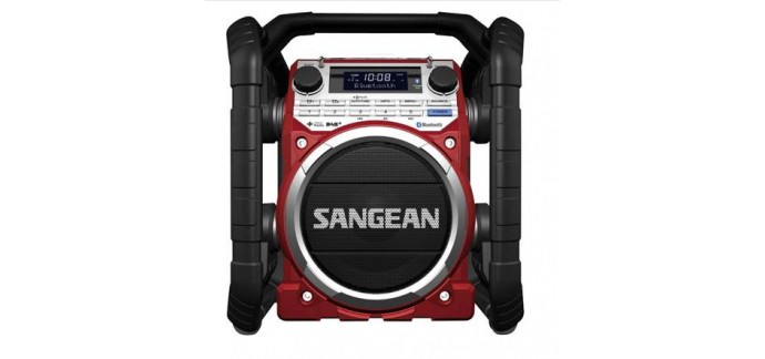 Conrad: Radio de chantier DAB+ Sangean U-4 DBT AUX à 205€ au lieu de 235€