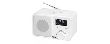 Conrad: Radio de bureau DAB+ AEG DAB+ 4154 DAB+, FM, AUX à 54,99€ au lieu de 61,99€