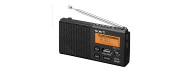 Conrad: Radio de poche DAB+ Sony XDR-P1DBP DAB+ à 82,99€ au lieu 94,99€