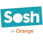 Sosh: Forfait mobile appels, SMS & MMS illimités + 100 Go d'Internet (15Go en Europe) à 15,99€/mois