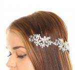 Claire's: Accessoire pour cheveux à fleurs en strass à 11,89€ au lieu de 16,99€