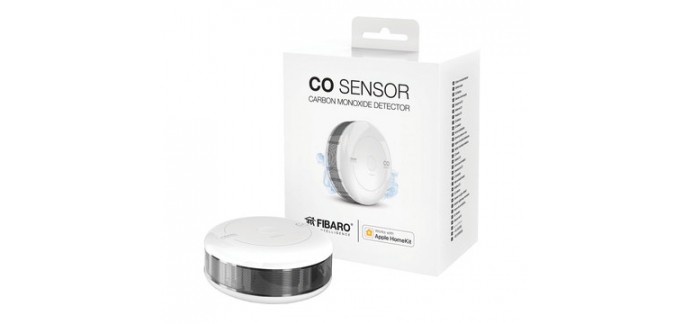 MacWay: Fibaro CO Sensor Détecteur de monoxyde de carbone connecté à 89,99€ au lieu de 99,99€