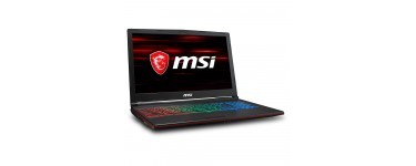 Materiel.net: PC Portable Gamer - MSI GP63 Leopard 8RE-096XFR (sans OS), à 1149,9€ au lieu de 1299,9€