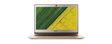 Acer: PC Portable - ACER Swift 1 Ultrafin SF113-31 Or, à 449€ au lieu de 499€