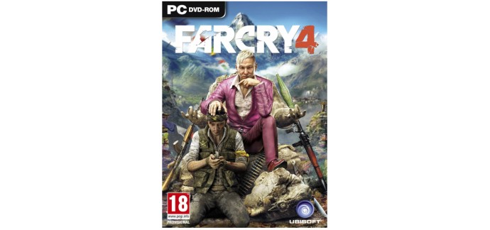 Ubisoft Store: Jeu PC Far Cry 4 à 12€ au lieu de 29,99€