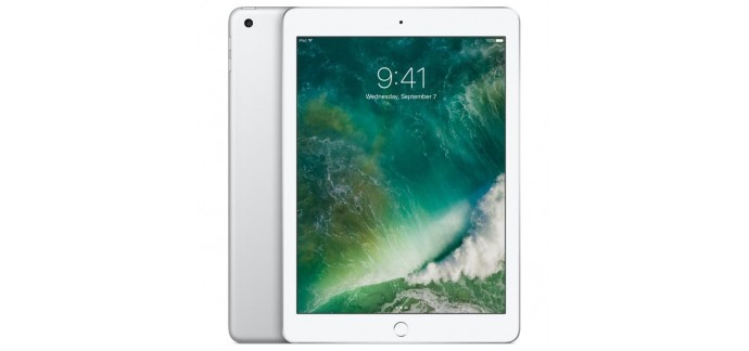 Cdiscount: Apple iPad 9,7" 2017 Wi-Fi Ecran Rétina 32 Go à 299,99€ au lieu de 373,52€