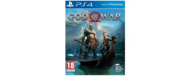 Maxi Toys: Jeu PS4 God of War à 49,98€ au lieu de 69,99€