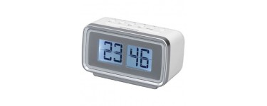 Conforama: Radio réveil Audiosonic CL1474 gris à 20,41€ au lieu de 26,99€
