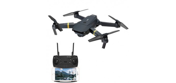 Banggood: Drône RC Quadricoptère - EACHINE E58 FPV WiFi, à 31,6€ au lieu de 42,71€