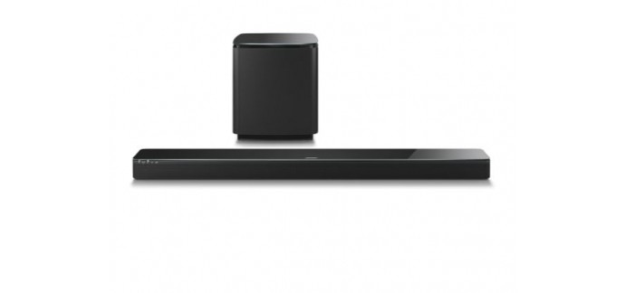 Bose: Système BOSE - SoundTouch 300 Soundbar + Black Bass module package, à 1449,9€ au lieu de 1599,9€