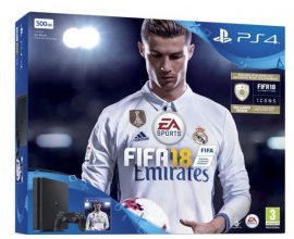 La Redoute: Console PS4 - SONY PS4 500 Go Noire + Fifa 18, à 299,99€ au lieu de 329,99€