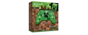 Cdiscount: Manette - Manette XBOX Edition Limitée Minecraft Creeper, à 53,99€ au lieu de 69,99€ + 10€ de remise