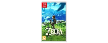 Nintendo: Jeu Nintendo Switch The Legend of Zelda Breath of the Wild à 52,49€ au lieu de 69,99€