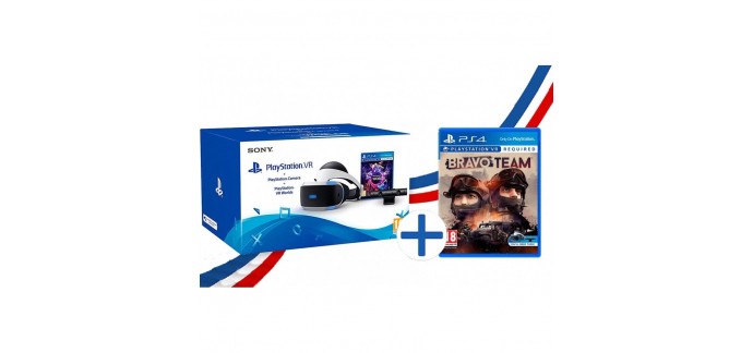 eBay: Casque Playstation VR + Caméra + VR Worlds + BRAVO TEAM JEUX PS4 à 191,95€ au lieu de 379,99€