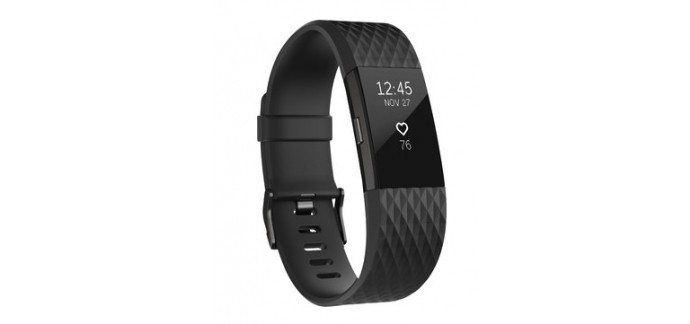 MacWay: FitBit Charge 2 Gunmetal L Bracelet d'activité à 179,99€ au lieu de 189€