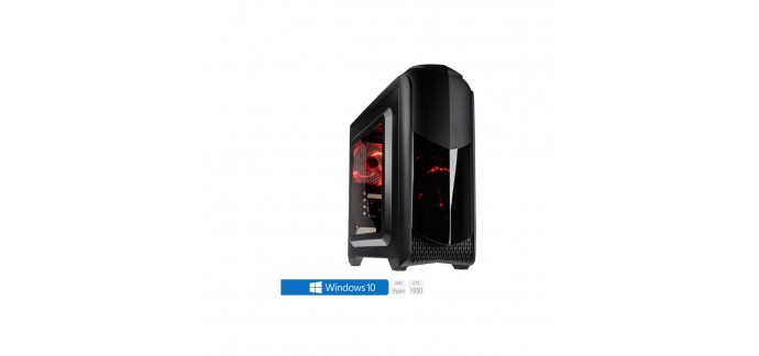 Auchan: PC Gamer SEDATECH AMD Ryzen 5 1500X, Geforce GTX105 à 859,90€ au lieu de 1371,90€