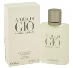 Parfums Moins Cher: Acqua di Gio de Giorgio Armani  Eau de toilette spray 50ml à 48,99€ au lieu de 64,20€