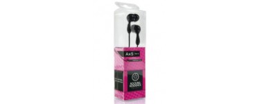 Maxi Toys: Ecouteurs Intra-Auriculaires - AxS Nero, à 3,29€ au lieu de 5,49€