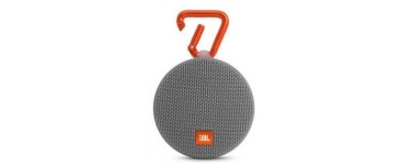 Maxi Toys: Enceinte Bluetooth - JBL Clip 2 Argent, à 35,99€ au lieu de 59,99€