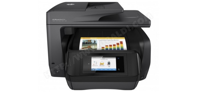 Ubaldi: Imprimante multifonction jet d'encre HP OfficeJet Pro 8725 à 211€ au lieu de 299€