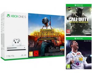 Boulanger: Xbox One S 1To + PUBG ou Rocket League ou Forza H3 + FIFA18 + CoD Infinite Warfare à 229€