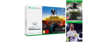 Boulanger: Xbox One S 1To + PUBG ou Rocket League ou Forza H3 + FIFA18 + CoD Infinite Warfare à 229€