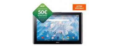 Materiel.net: Tablette Tactile - ACER Iconia One 10 B3-A40FHD-K0TC, à 159,9€ au lieu de 209,9€ [via ODR]