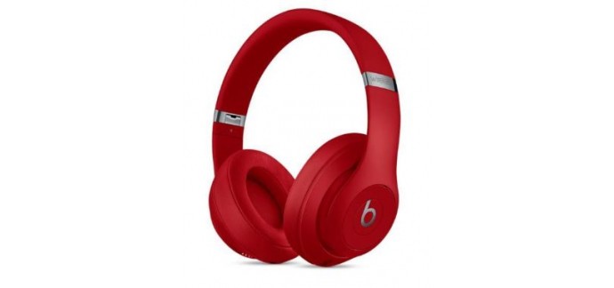 Pixmania: Casque Audio sans fil - BEATS by Dr. Dre Studio 3 Rouge, à 254,4€ au lieu de 304,8€