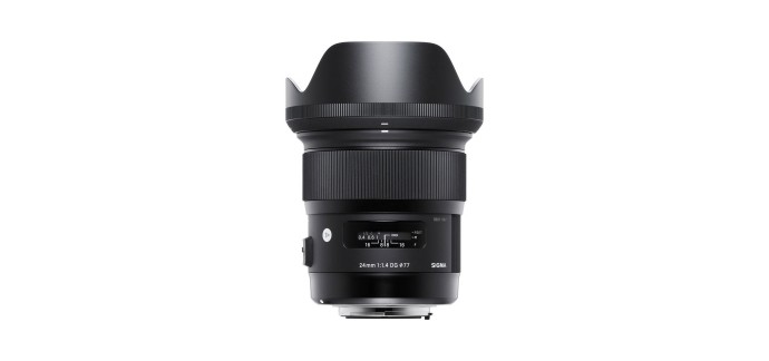 eGlobal Central: Objectif Appareil Photo - NIKON Sigma ART 24mm f/1.4 DG HSM, à 599,99€ au lieu de 999,99€